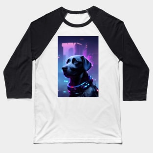 DOG CYBERPUNK Baseball T-Shirt